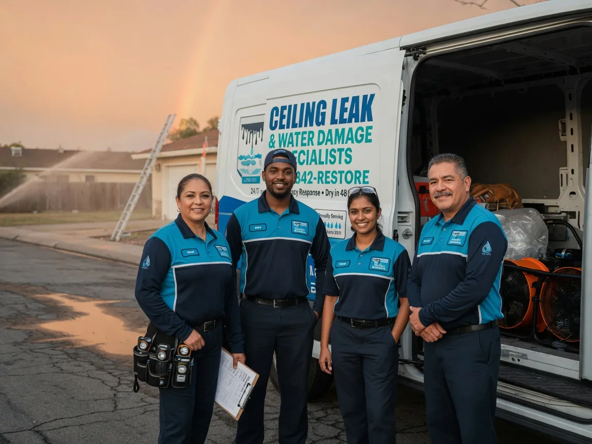 Ceiling Leak Cleanup company in Tolley, ND